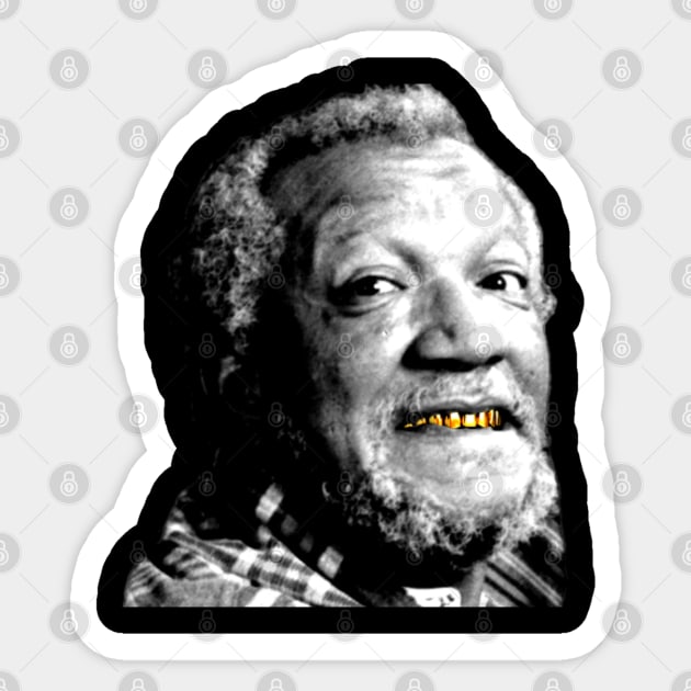 Fred Sanford Grillz Sticker by UrbanLifeApparel